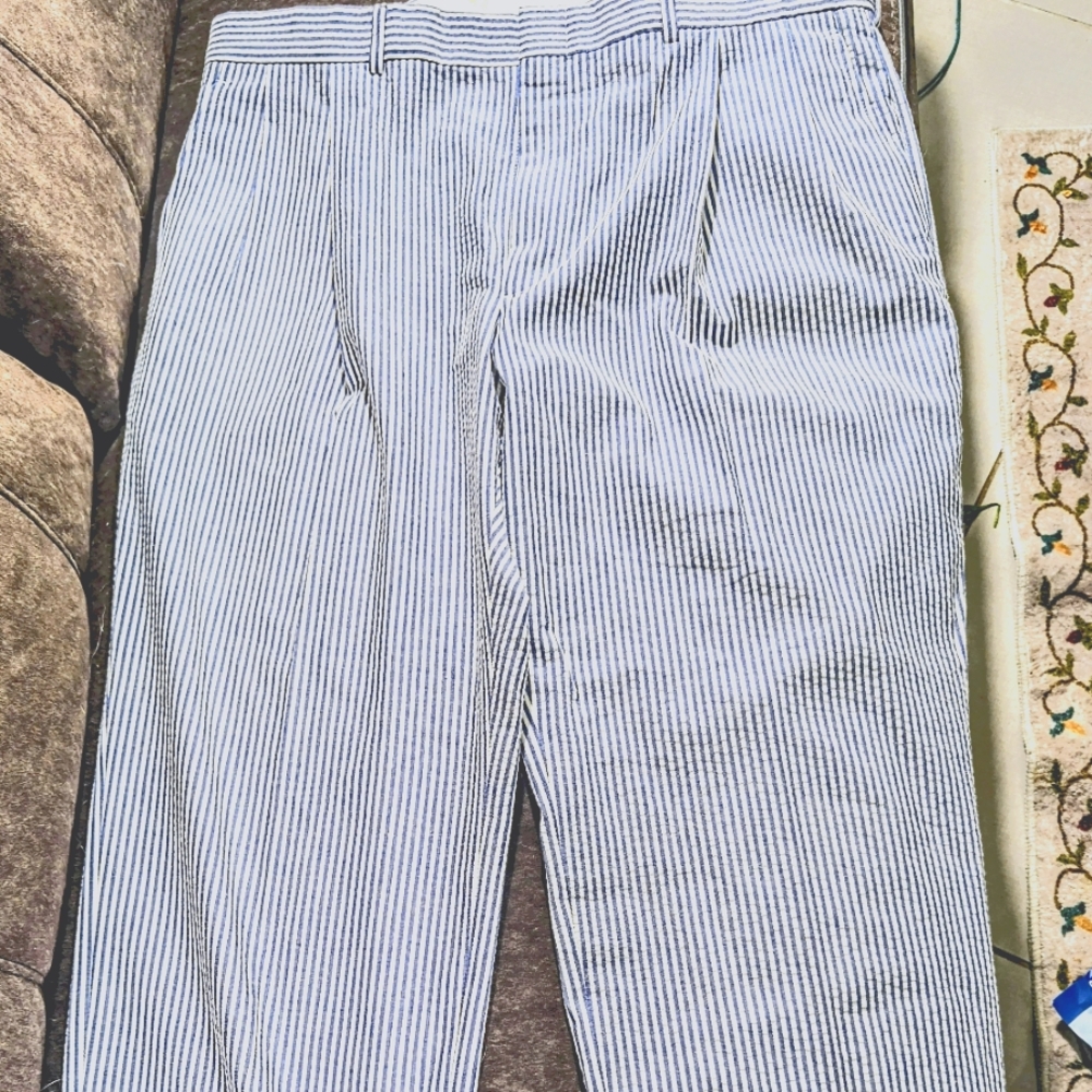 Seersucker Pants